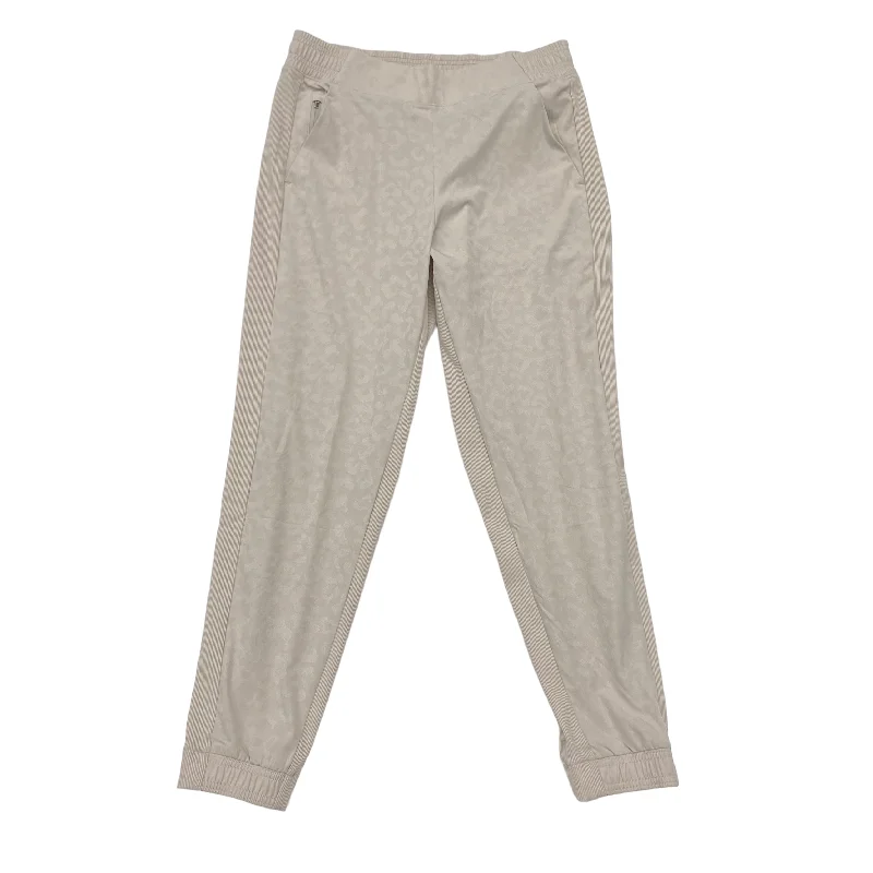 Cream Pants Joggers Athleta, Size 8