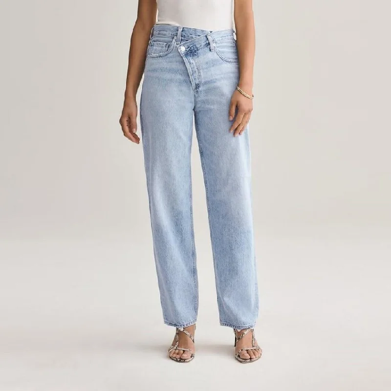 Criss Crossed Upsized Jean (Suburbia)