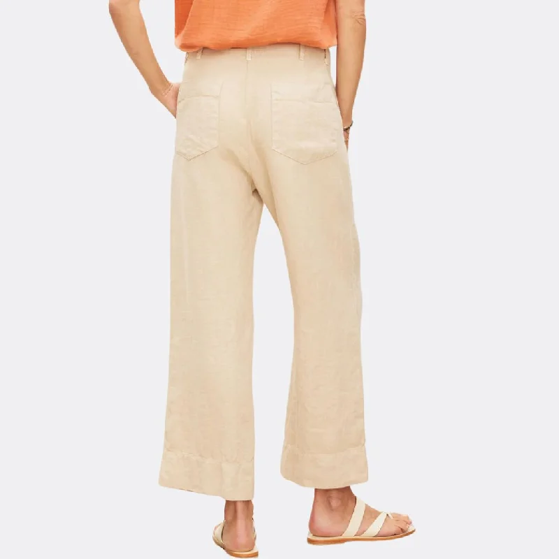 Dru Linen Pants (Bisque)