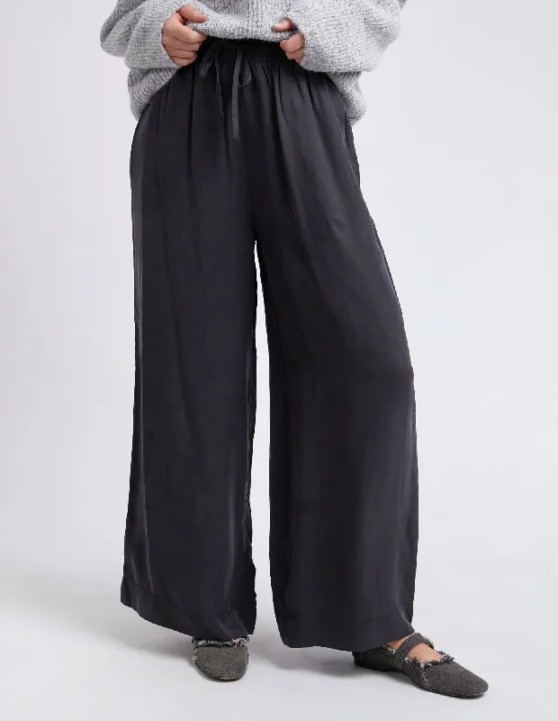 Elm Callie Wide Leg Pant Black