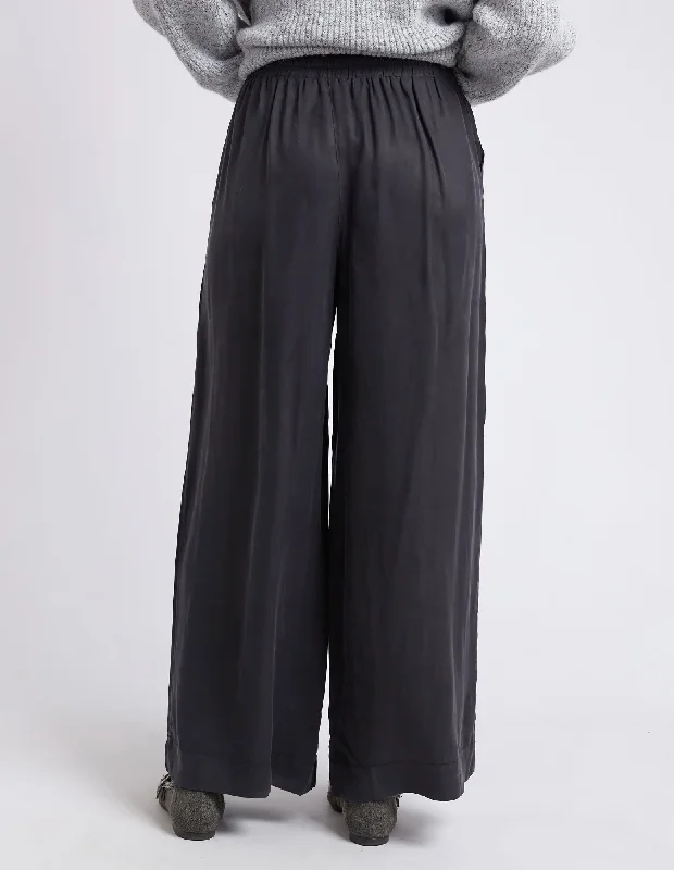 Elm Callie Wide Leg Pant Black