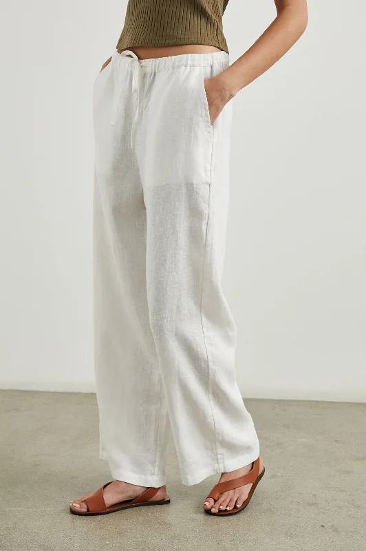 EMMIE PANT - WHITE