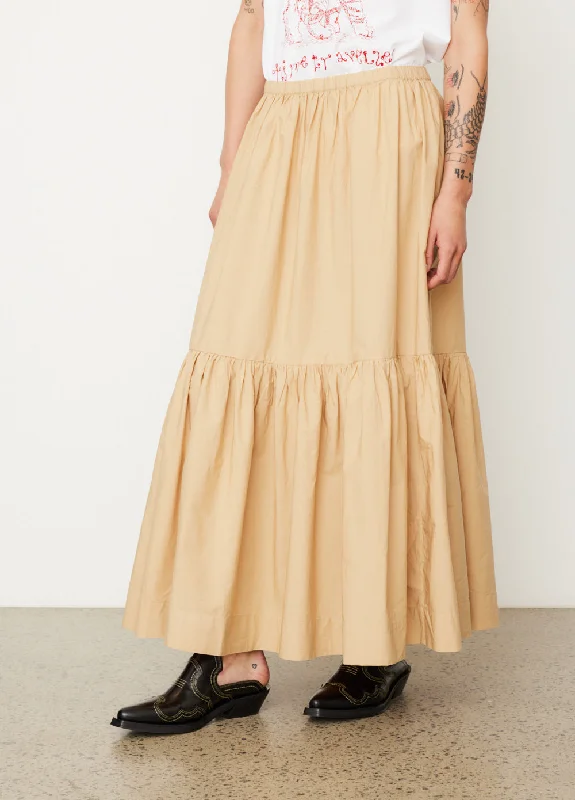 Maxi Flounce Skirt