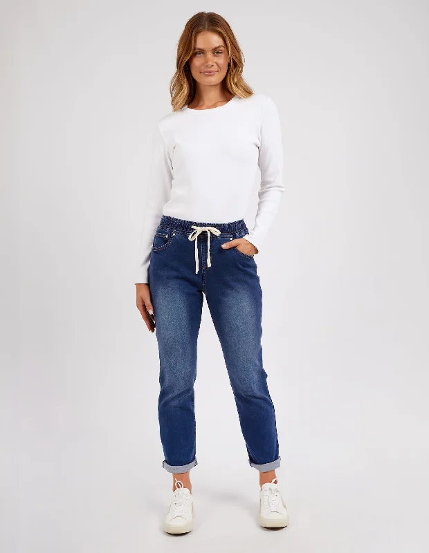 Foxwood Juliette Jogger Jean Vintage Blue