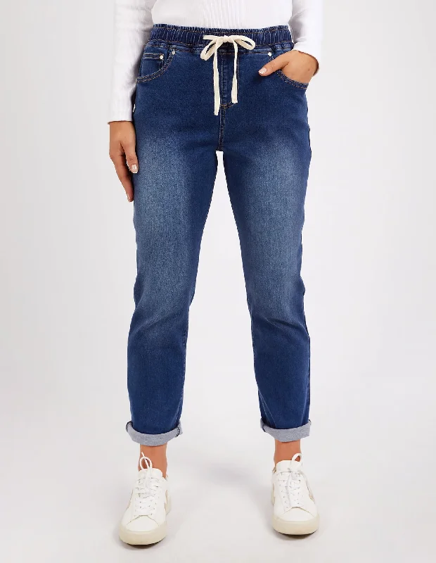 Foxwood Juliette Jogger Jean Vintage Blue