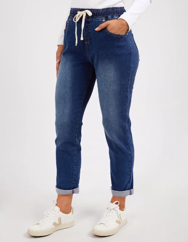 Foxwood Juliette Jogger Jean Vintage Blue