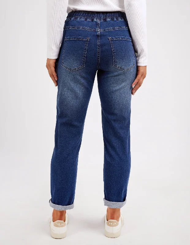 Foxwood Juliette Jogger Jean Vintage Blue