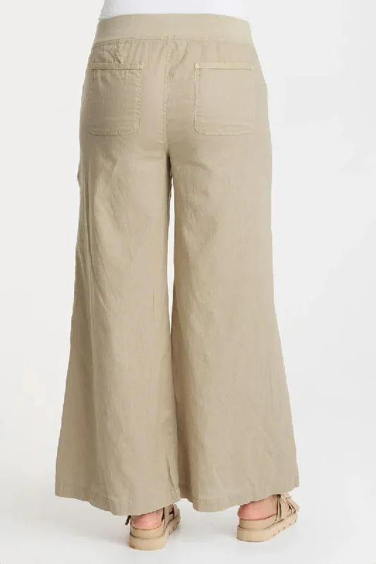 Gauze Kaj Wide Leg - Pastel Rosemary