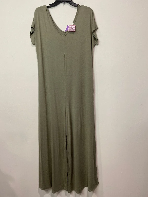 Green Jumpsuit Bombom, Size L