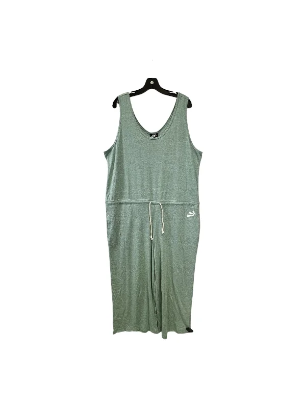 Green Jumpsuit Nike, Size 2x