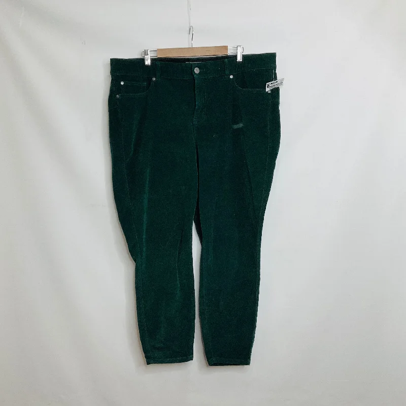 Green Pants Corduroy Torrid, Size 24