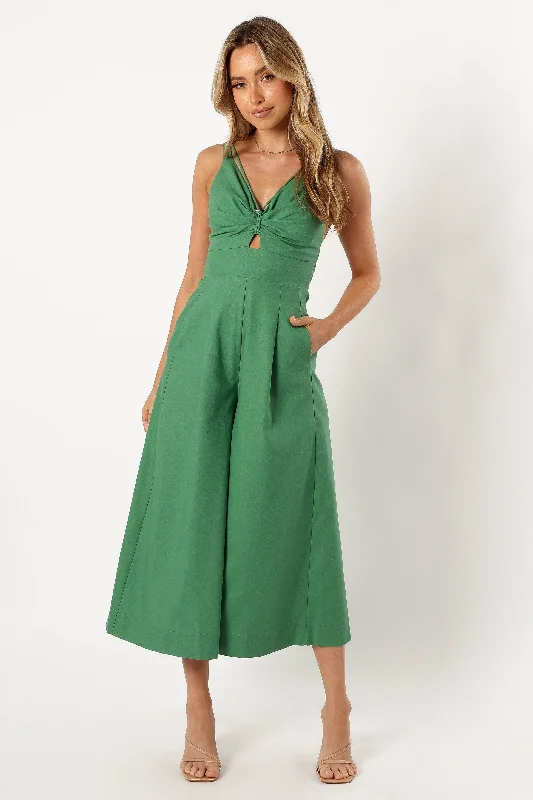 Halley Jumpsuit - Green