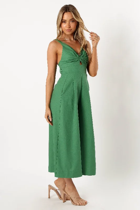 Halley Jumpsuit - Green