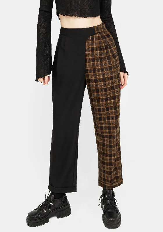 Hickory Check Tailored Trousers