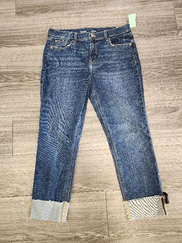 Jeans Boyfriend By Old Navy In Blue, Size: 6