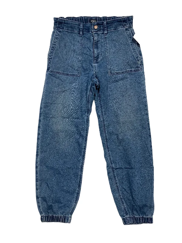 Jeans Cropped By J. Crew In Blue Denim, Size: 8