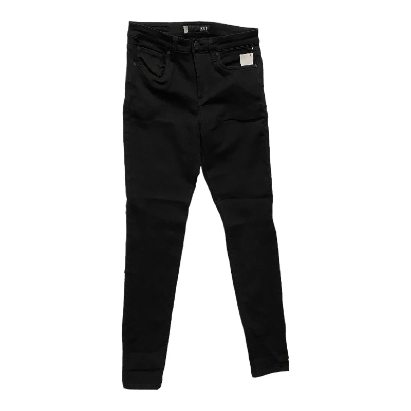 Jeans Skinny By Kut In Black, Size: 8