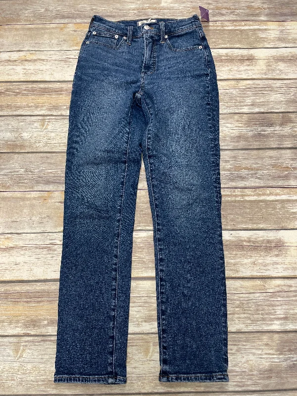 Jeans Skinny By Madewell In Blue Denim, Size: 00