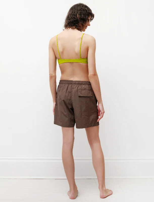 Mid Length Swim Shorts Olive