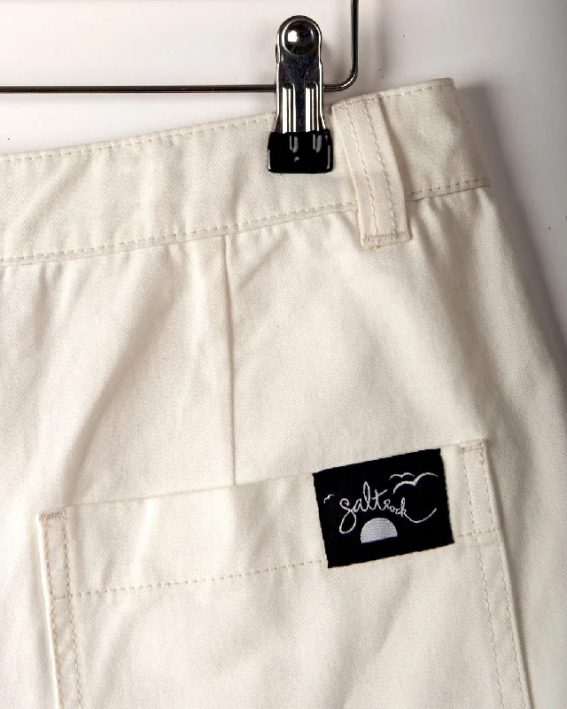 Liesl - Womens Chino Short - White