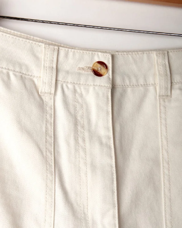 Liesl - Womens Chino Short - White