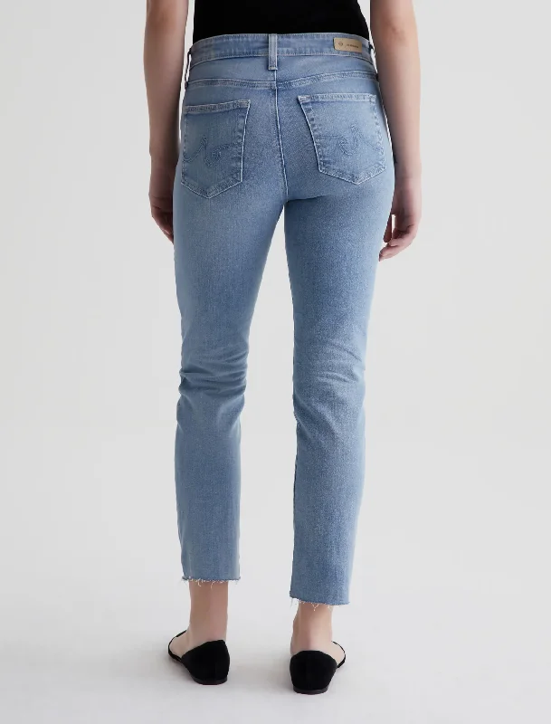 Mari Crop High-Rise Slim Straight Jean - 24 Years Looking Glass