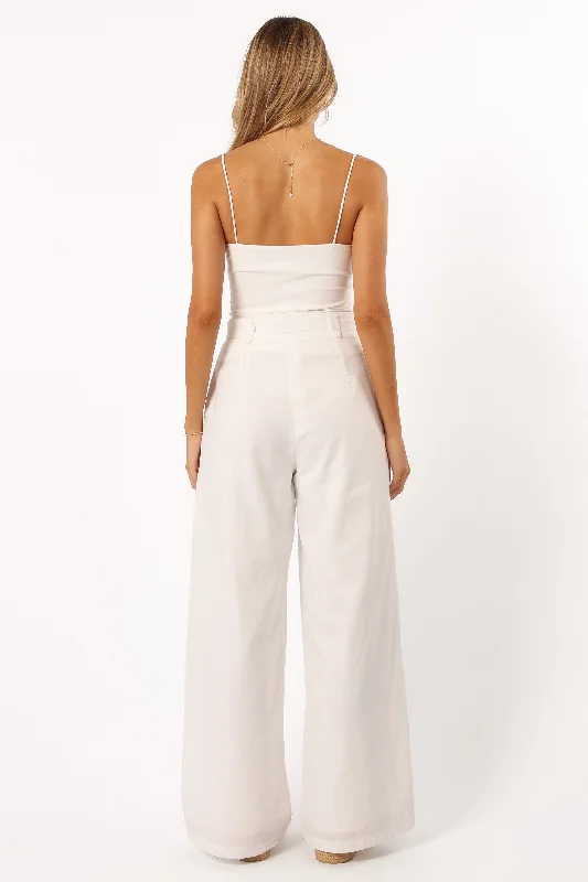 Mylia Pant - White