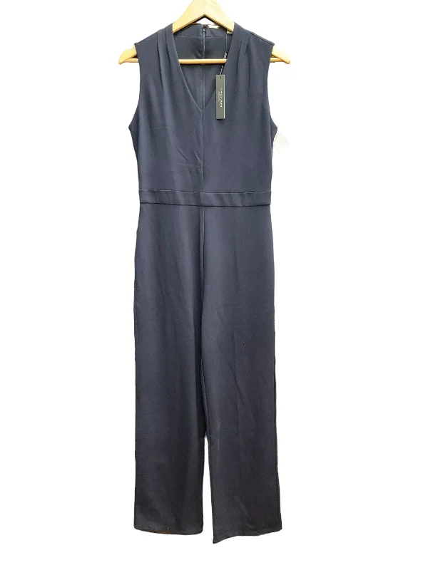 Navy Jumpsuit Tahari By Arthur Levine, Size M