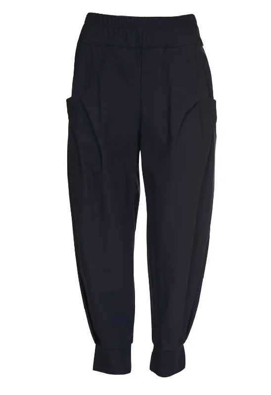 Naya Black Tuck Pocket Trouser