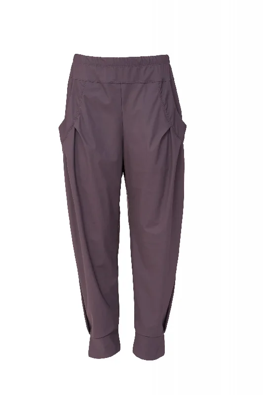 Naya Charcoal Tuck Pocket Trousers