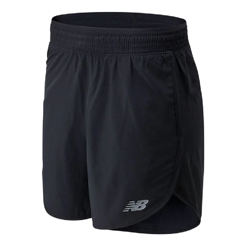 New Balance - Women's Accelerate 5 Inch Shorts (WS01209 BK)