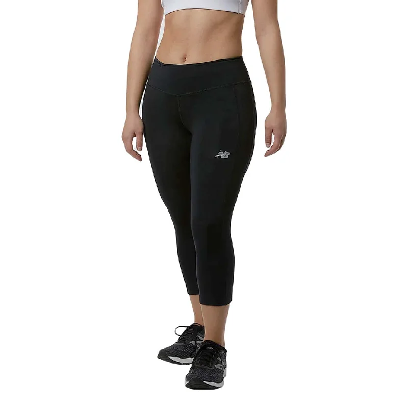 New Balance - Women's Accelerate Capri Leggings (WP23239 BK)