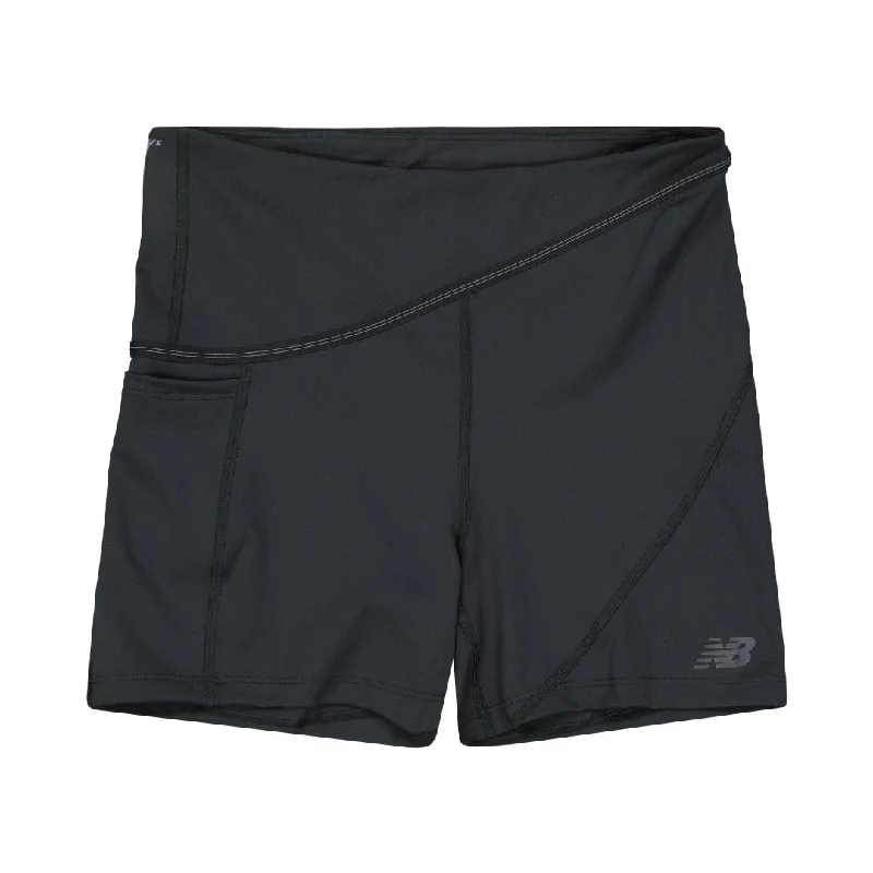 New Balance - Women's Q Speed Shape Shield 4"" Shorts (WS31289 BK)