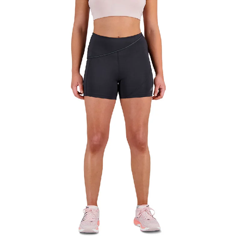 New Balance - Women's Q Speed Shape Shield 4"" Shorts (WS31289 BK)