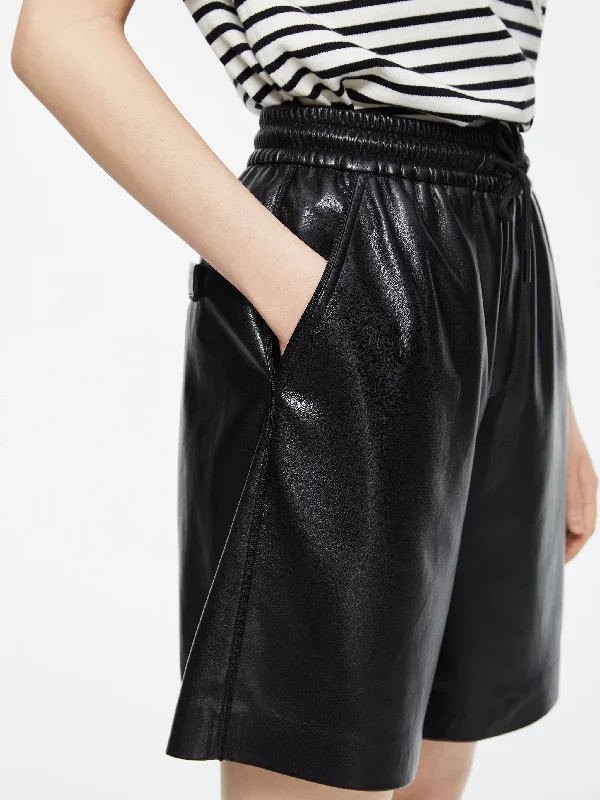 'Original' Vegan Leather Shorts