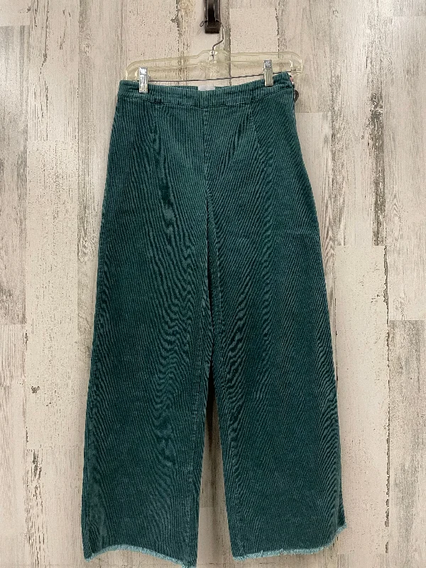 Pants Corduroy By Clothes Mentor In Green, Size: 4