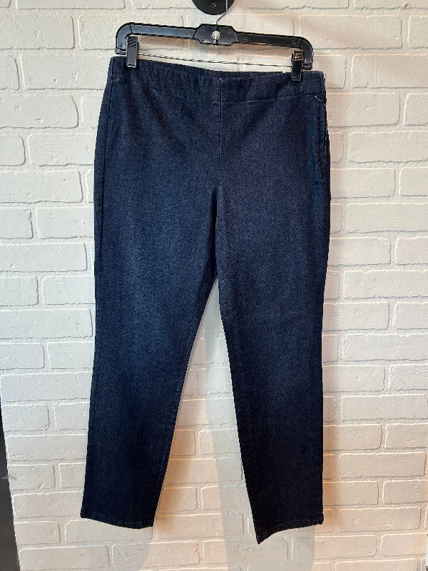 Pants Dress By Talbots In Blue Denim, Size: 8petite