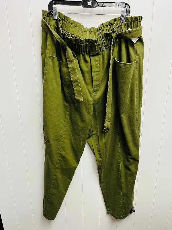 Pants Other By Ava & Viv In Green, Size: 2x