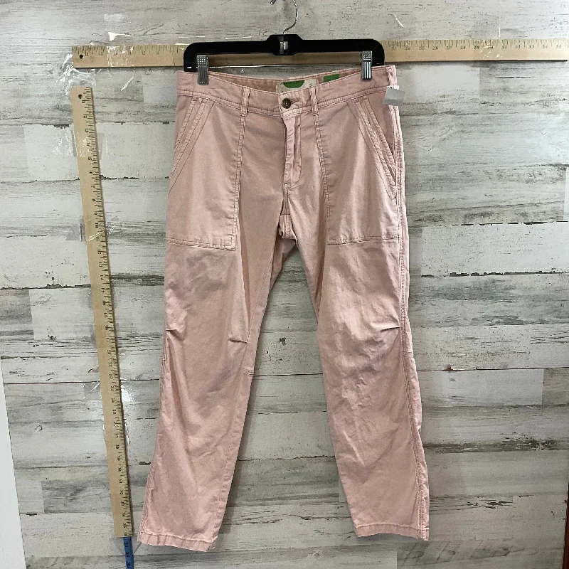 Pink Pants Cargo & Utility Anthropologie, Size 4