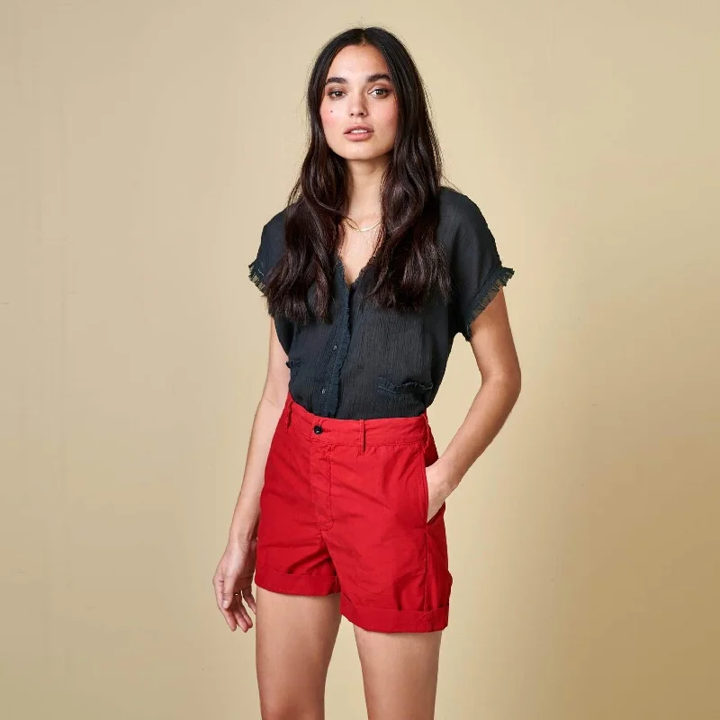 Plek Shorts (Red Dahlia)