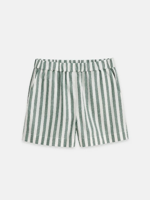 Poolside Shorts In Positano Stripe