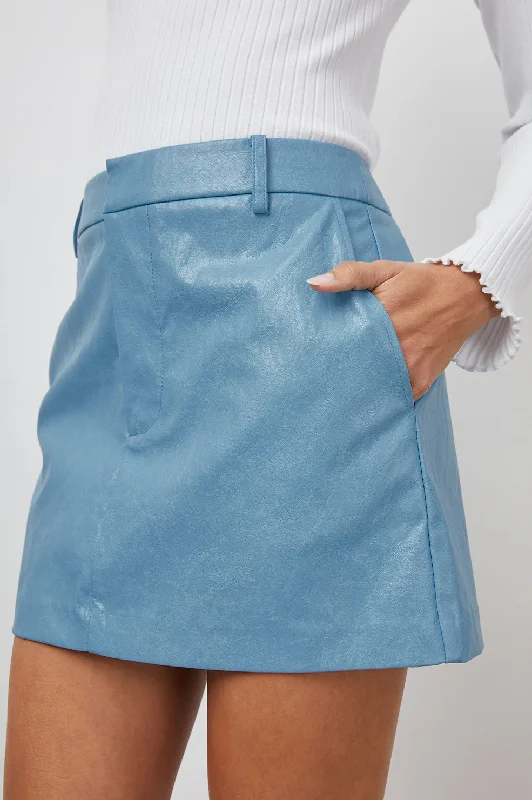 PRIM SKIRT - BLUESTONE