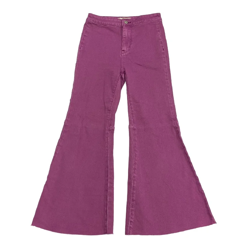 Purple Jeans Flared We The Free, Size 2