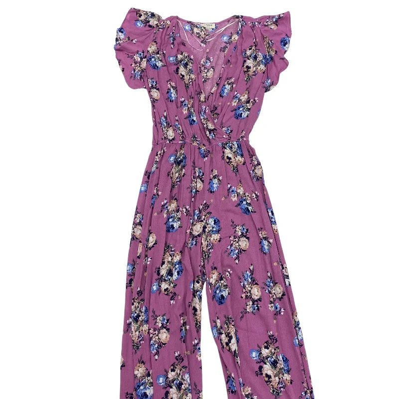 PURPLE JUMPSUIT by UMGEE Size:S