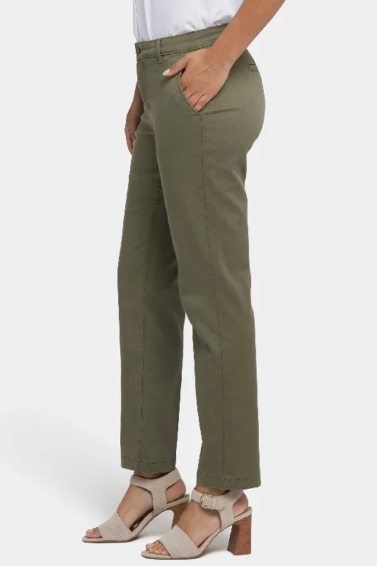 Sadie Slim Pants - Avocado