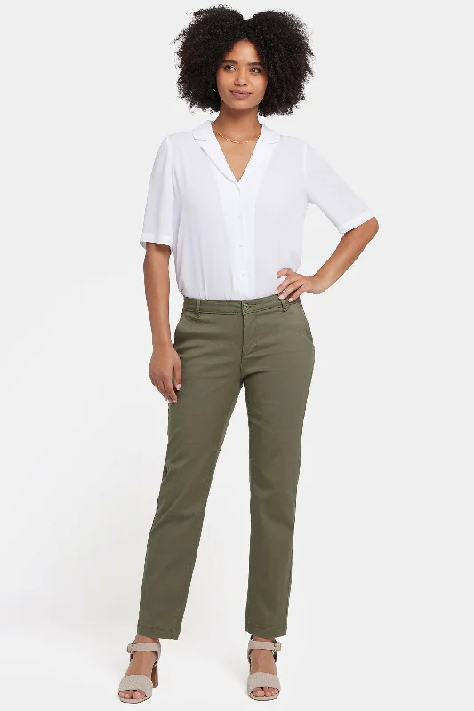 Sadie Slim Pants - Avocado