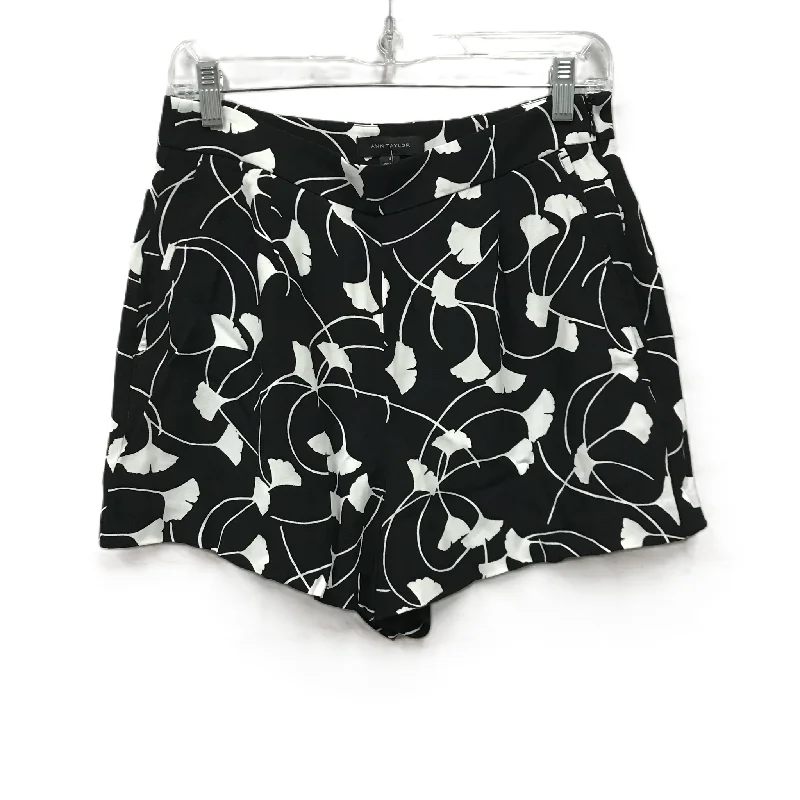 Shorts By Ann Taylor In Black, Size: 4