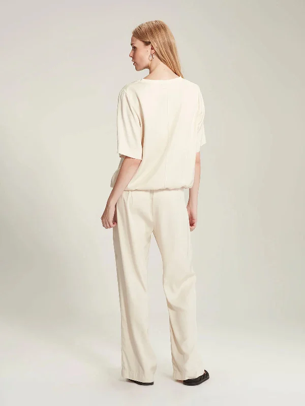 Sills Bennett Twill Pant - Chalk