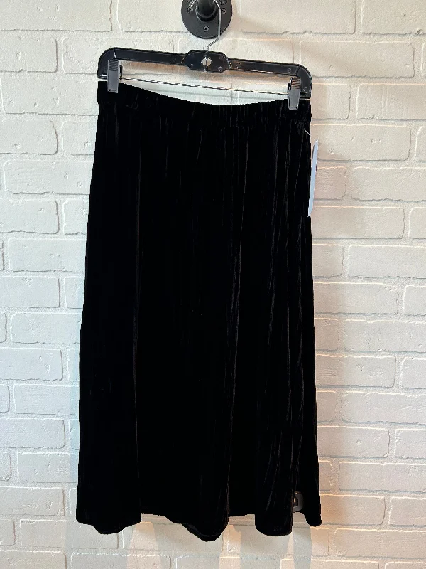 Skirt Midi By Eileen Fisher In Black, Size: 0