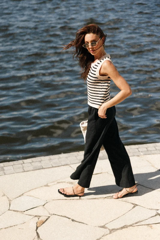 Soraya Pant - Black